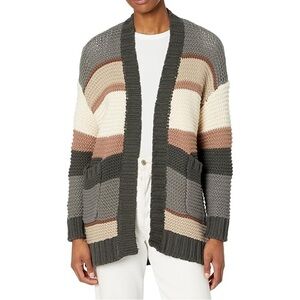 Saltwater Luxe, Amber Cardigan striped sweater